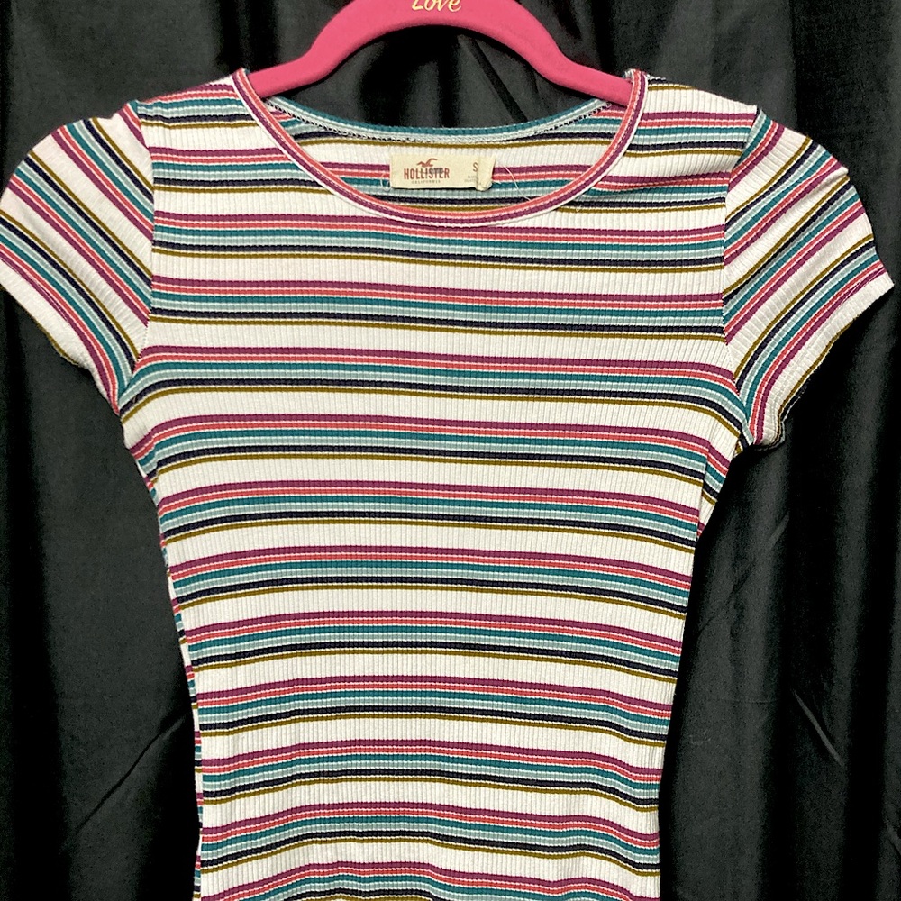 90s hollister slim fit stretch tshirt egirl style